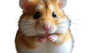 もじもじおねだりするハムスター